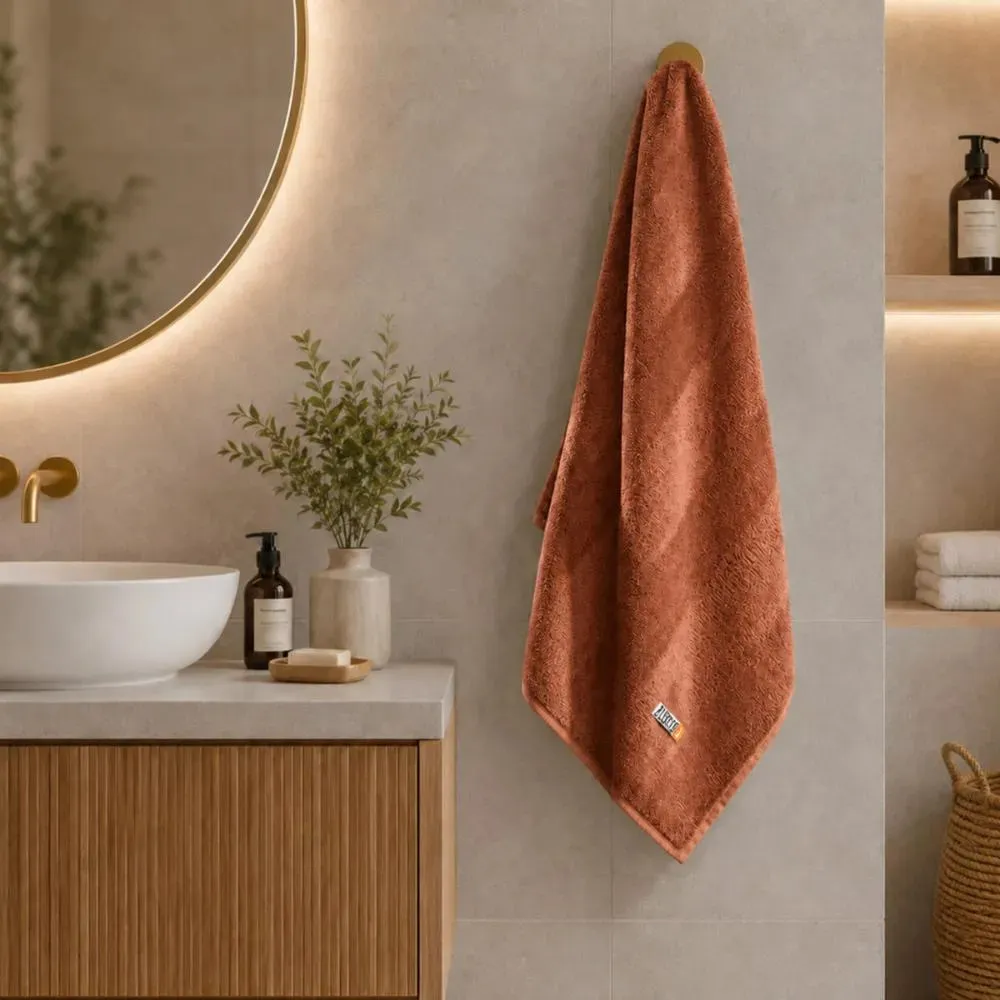 80CM X 1,60M-TOALHA BANHAO AMALFI - TERRACOTA