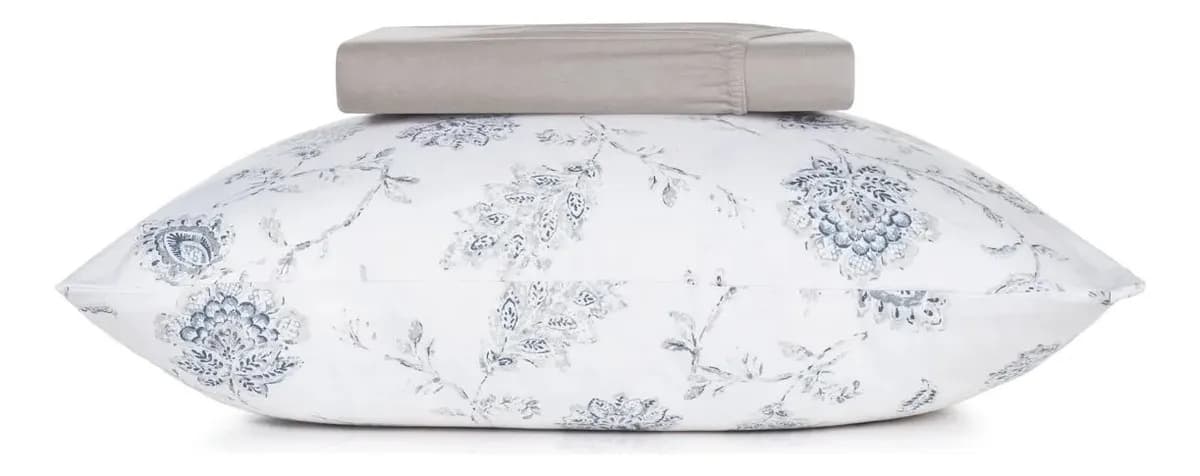 88CM X 1,88M X 30CM-JOGO CAMA SIMPLES 2PC MALHA 100% ALGODAO. - CELESTE