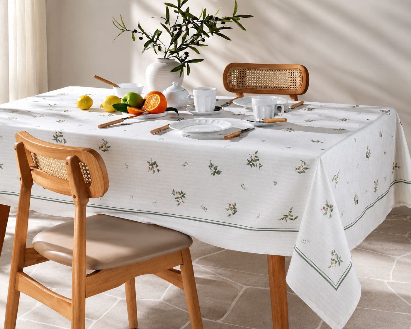 TOALHA DE MESA DOHLER CLEAN RENOVA ESTAMPADO DIGITAL 1,40M X 2,10M AMELIA D UNICA